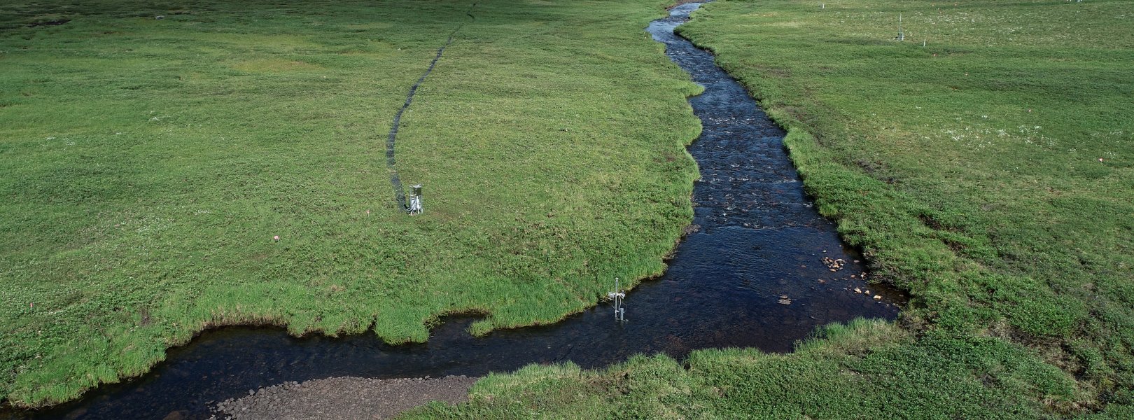 Oksrukuyik Creek aquatic field site in Alaska