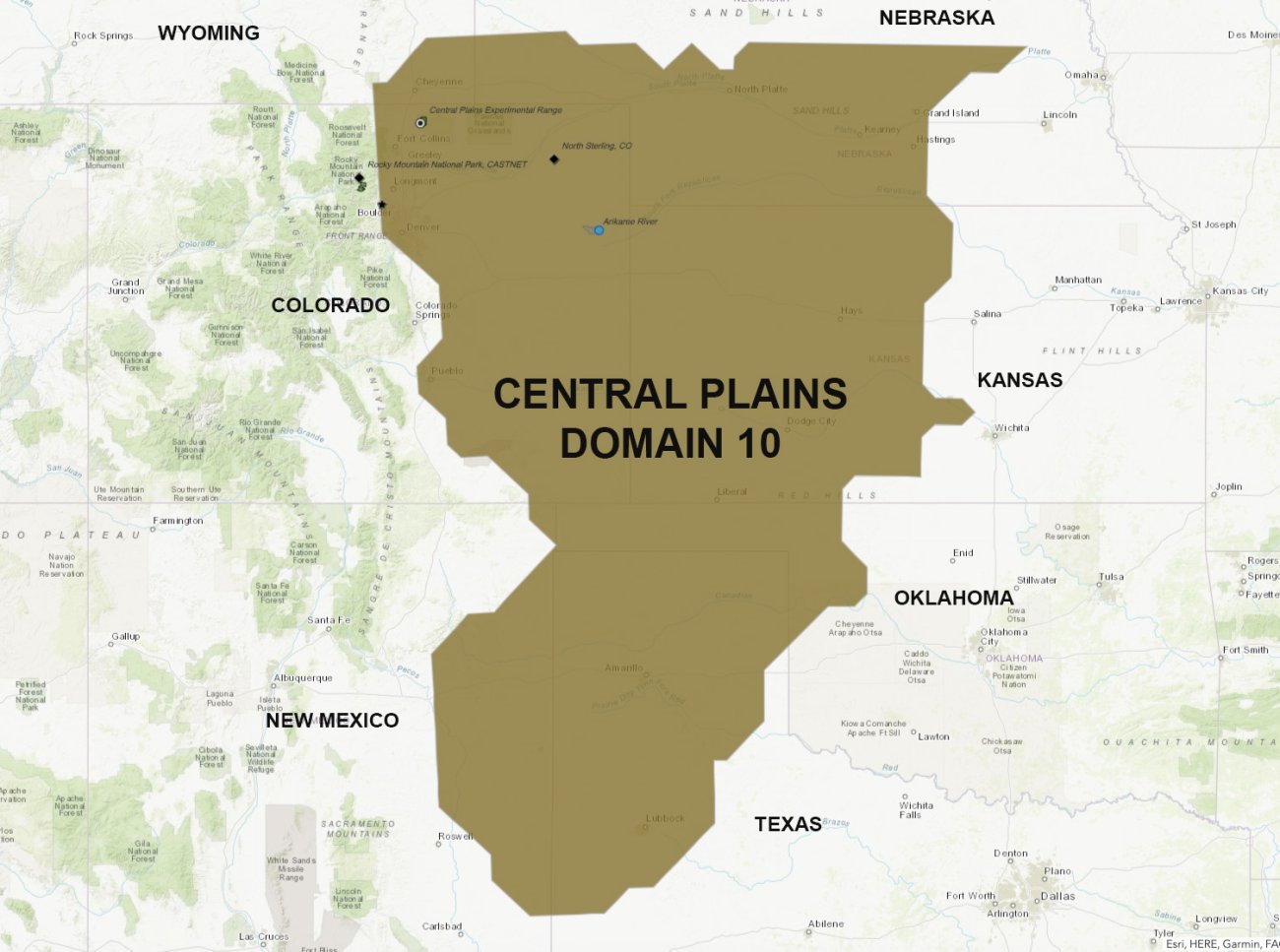 Getting to Know the NEON Domains Central Plains NSF NEON Open Data