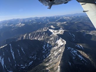 transit over Colorado Rockies on way to Moab