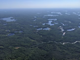 UNDE from the air